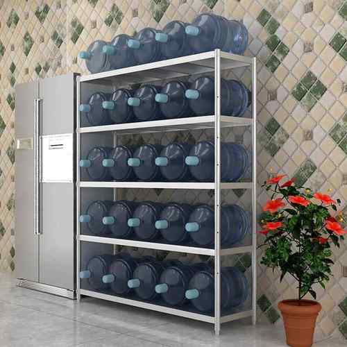 cs层不锈钢厨房置物架五落地多层用库仓货IMX架家微波炉收纳储物