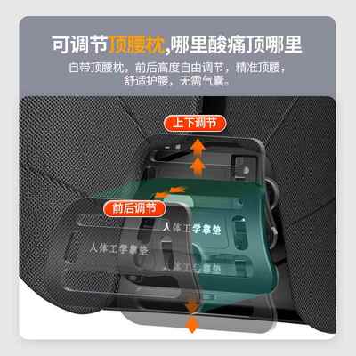 Ejv护顶腰护脊室腰靠垫办公汽背车人体工学46腰垫座椅腰靠坐垫靠
