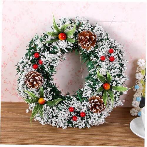 Christmas wreaths Decorate Christmas tree wreaths圣诞花环