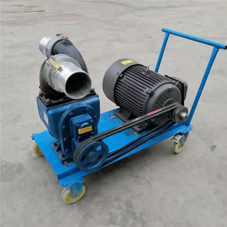 柴油自吸泵化粪池抽粪机3寸4寸电机抽粪泵养殖场直吸直排式污水