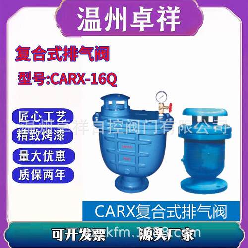 铸钢排气阀CARX复合式排气阀清水排气阀门