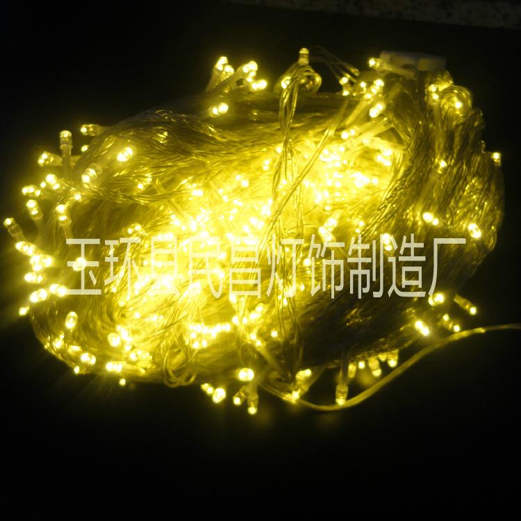 100米彩灯LED闪灯户外广场条灯酒店灯串.节日灯灯串工厂