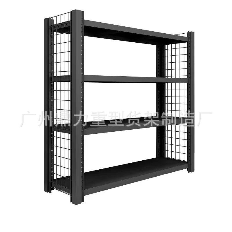 重无品牌/铁型厚仓加储货架网格仓库物架多层架子家置用架子调节
