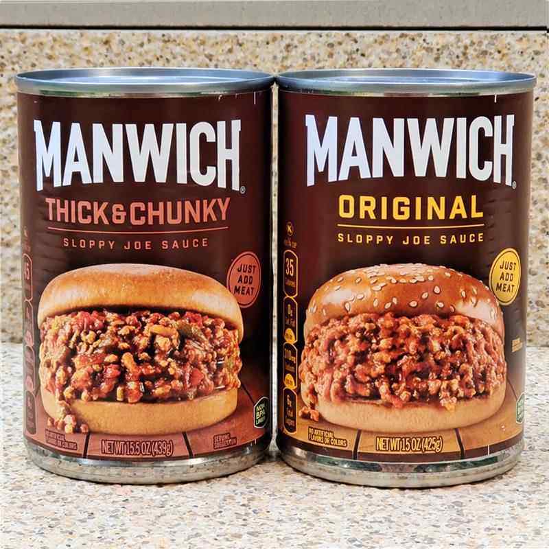 碎牛肉饼调味汁汉堡三文治肉馅调味酱料MANWICH SLOPPY JOE SAUCE