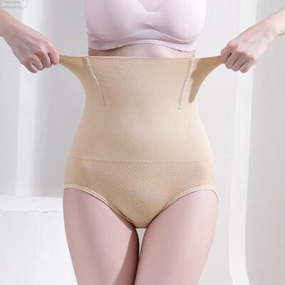 High waisted postpartum compression underwear, seamless