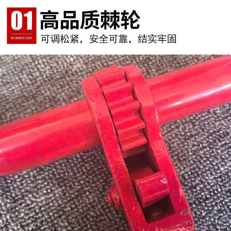 棘轮拉紧器链条双钩杠杆收紧货车固定紧链器钢索承重夹紧收缩