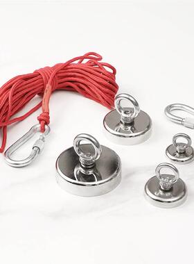 磁铁强硼磁吸铁石超强吸钕力圆形打捞器固定吸盘高强神度GVJ铁磁