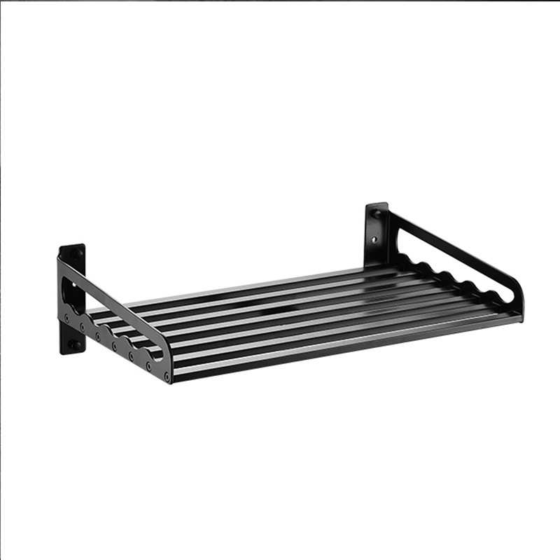 厨房微波炉置物架烤箱架子壁挂式厨房收纳置物架挂架支架