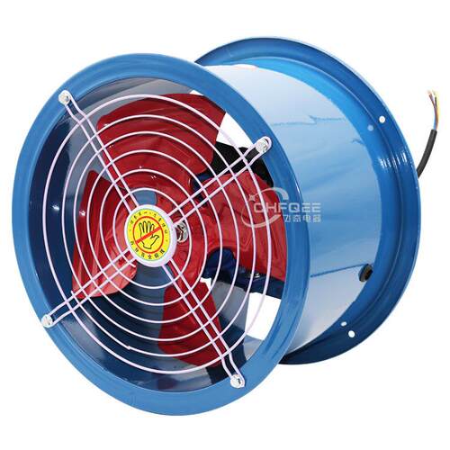 SF5-4轴流通风机SFG5-4R500mm220V380V管道排风换气扇0.75KW