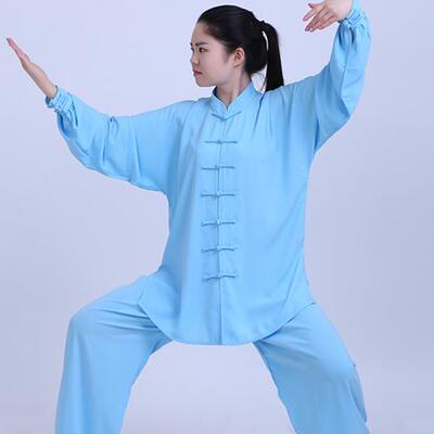 高档星光麻太极服春防夏男女表演练功服顺静电晨中柔老年太极练武