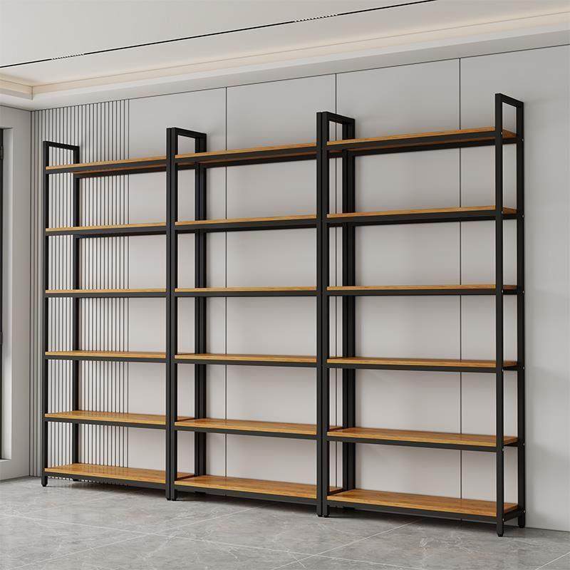 货架置物架简易多层书架超市美容院仓储展示架陈列柜落地展示柜子