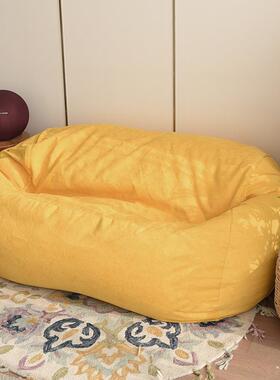 超闲懒人沙发豆袋双人341沙发榻米日榻式大客厅书房卧室休椅躺椅s