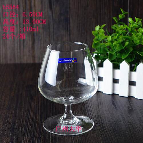 供应脚杯红酒杯玻璃杯白兰地杯细品干邑 H5564威士忌杯