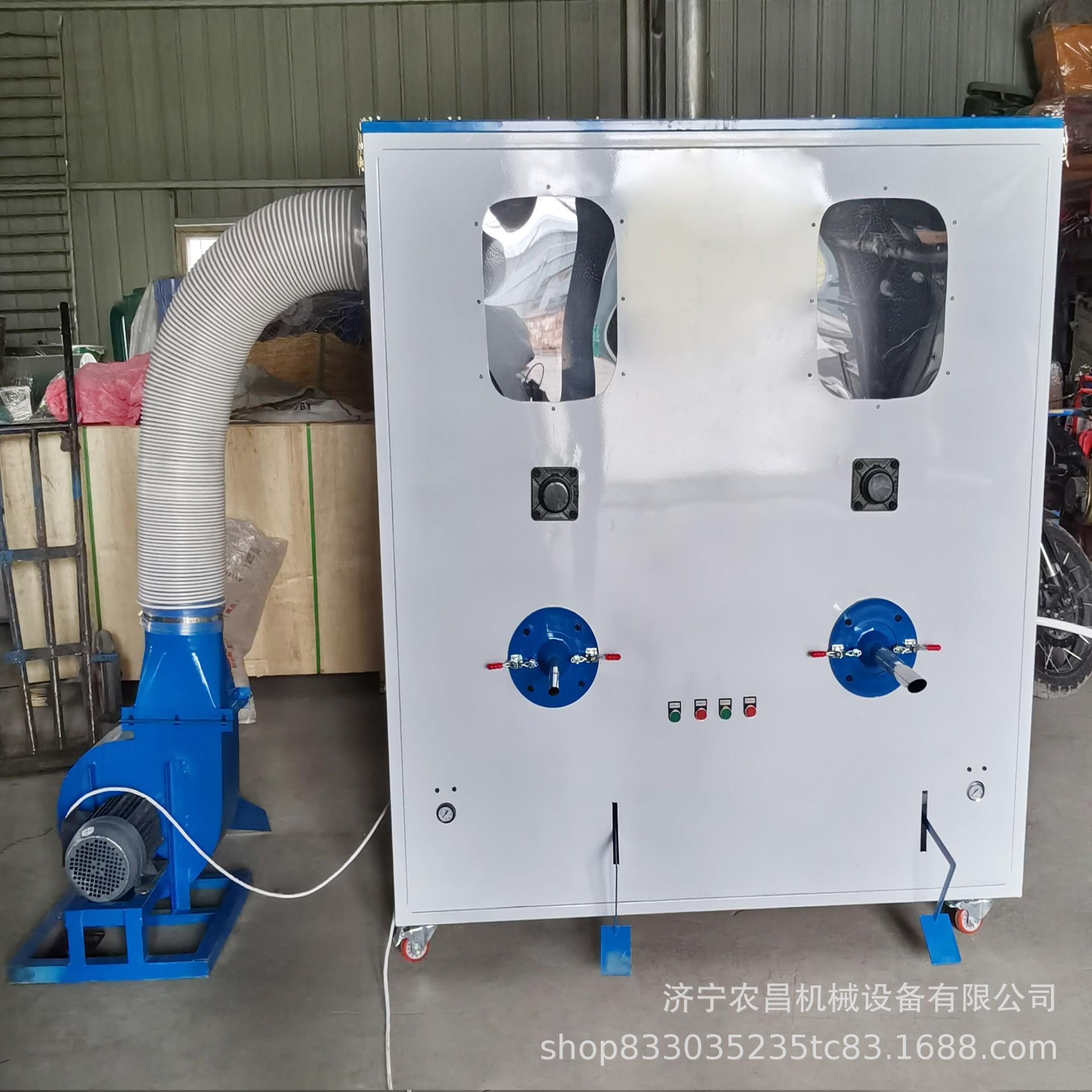 三维螺丝棉开松机丝绵填充机枕头靠垫充棉机