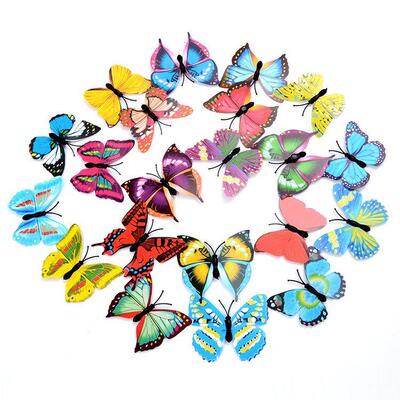 Simulation butterfly fake butterfly wall paste dragonfly