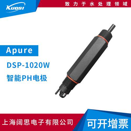 数字电极工业在线DSP-1020W智能PH/ORP电极传感器ph/ORP探头