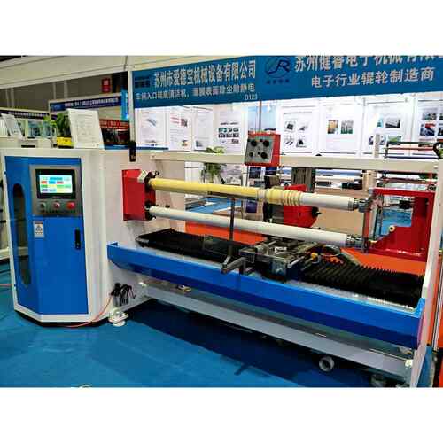 双轴自动分切机JB-701W双轴双刀自动切台胶带分切机切台