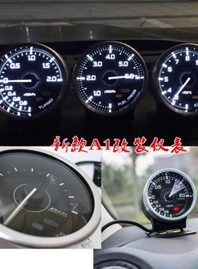 水温表A1仪表汽车改装三联表电压转数涡轮油温增压赛表思域Defi