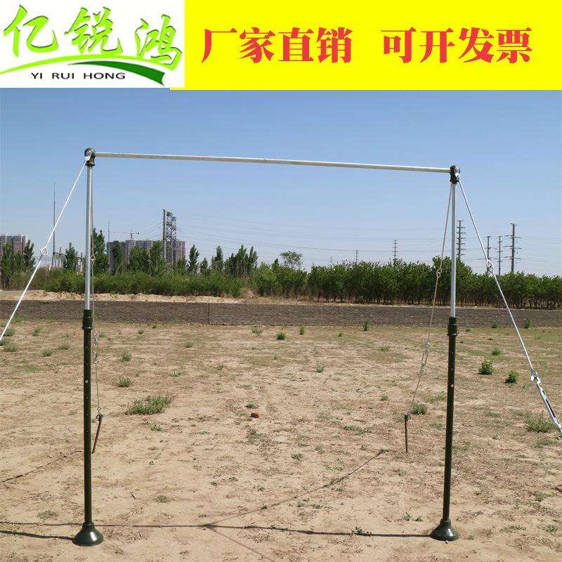 室外单杠户外训练单双杠可移动比赛室内外引体向上可调节单杠