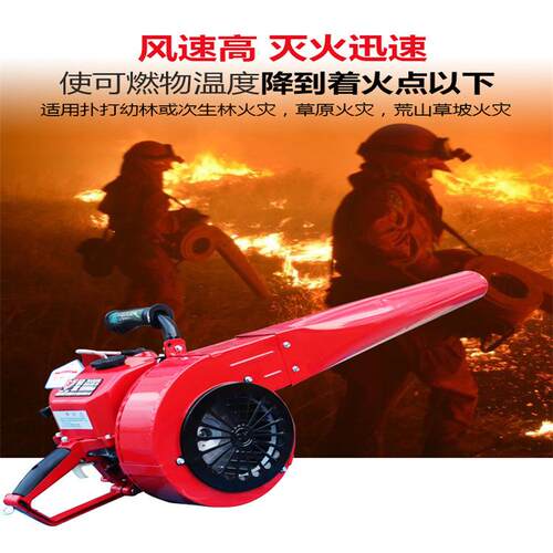 工路业防大功率二冲程电启动吹风力机 面吹雪机VWE 电启动森风灭