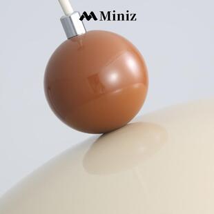 全光谱护意眼餐厅吊灯风轻奢奶油飞碟吊吧台1275灯具创卧室房间小