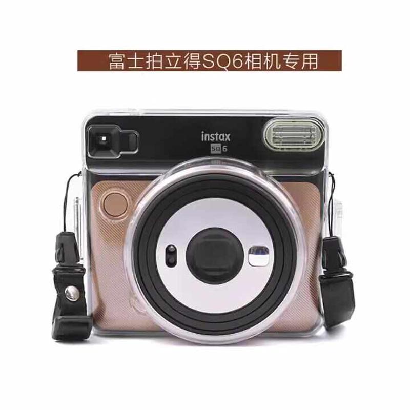拍sq6/sq1相机透明保护壳sq1保护套方形照片收纳包水晶壳