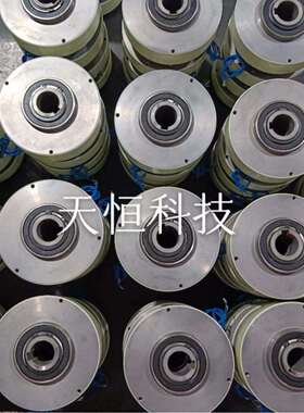 微型磁粉制动器THB-K-B-2.5KG 24V空心轴薄型磁粉制动器厂家现货
