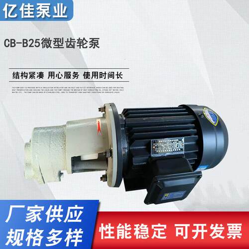 齿轮泵油泵CB-B微型齿轮油泵机床齿轮泵小型液压油泵