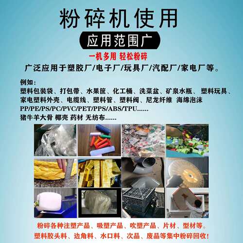 破厂家直供 料强力塑ZYK粉碎口机边角料水料塑料碎机