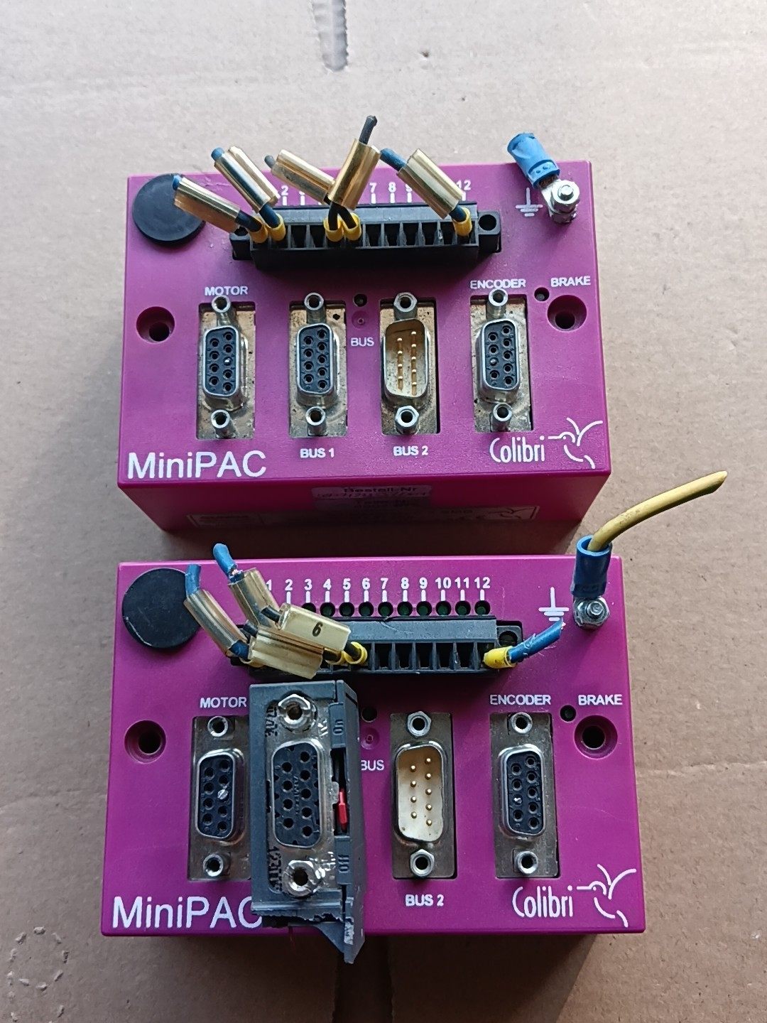 GUNDA步进控制器，型号PAC00N 03 SMB，二手拆