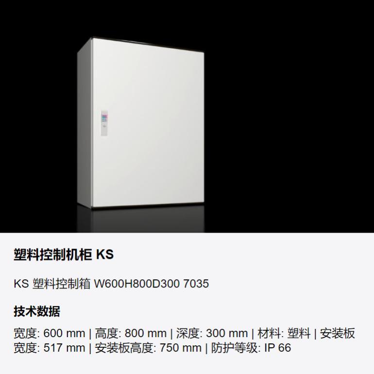 威图AE1057500 可选择带或不带透明门配有门和安装板的玻璃纤维