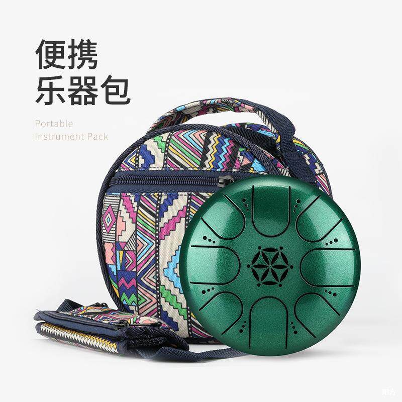 鲁儒5寸8音小鼓miHLDi鼓儿成人空灵鼓迷n你携乐器户便童外厂家直