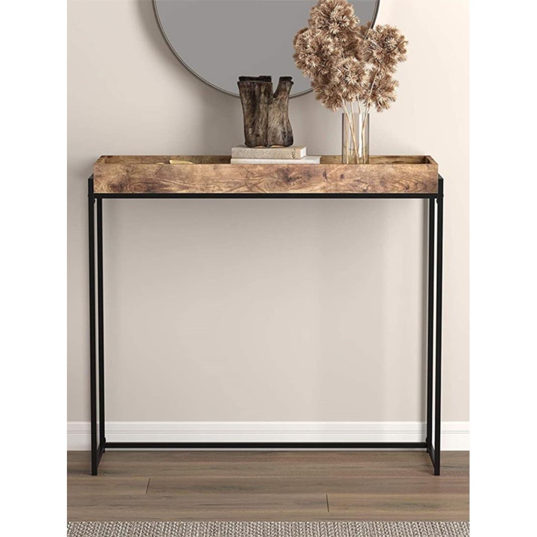 X&新中式木入户玄关客厅窄玄关柜艺术靠DS-098桌墙条案端景台长条