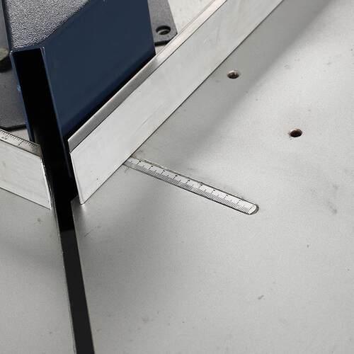 203C推台式切角机铝合金装饰画相框线条切割开料设备