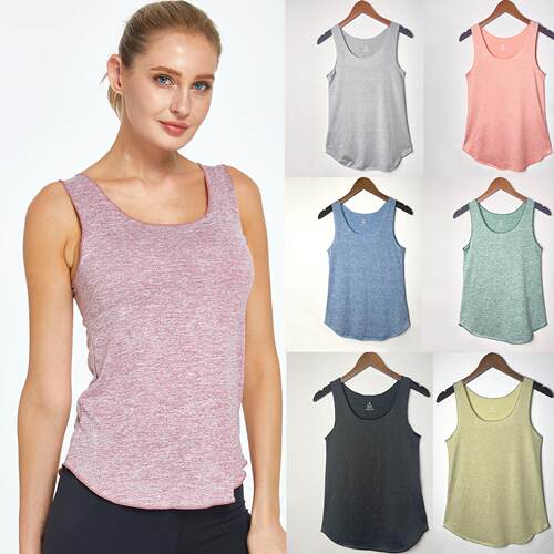 Sports vest, women's summer running and fitness clothes,