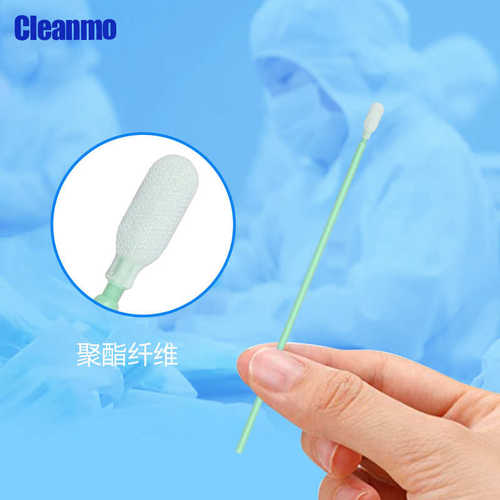 聚酯纤维棉签CM-PS761长杆净化棉签无尘布头擦拭棒清洁棉棒