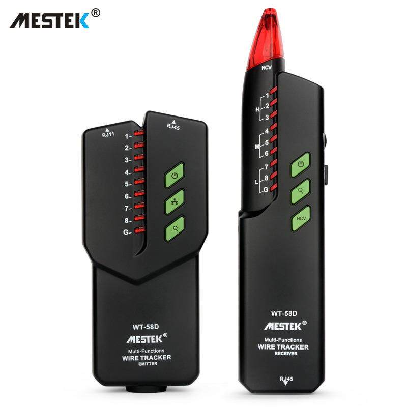 迈斯泰克网络寻线仪查线器多功能带电寻线器巡线测线仪WT58DL