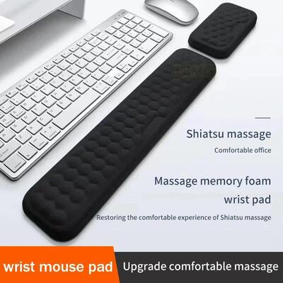 Wrist Mouse & Keyboard Protection Rest Pad Massage Texture F