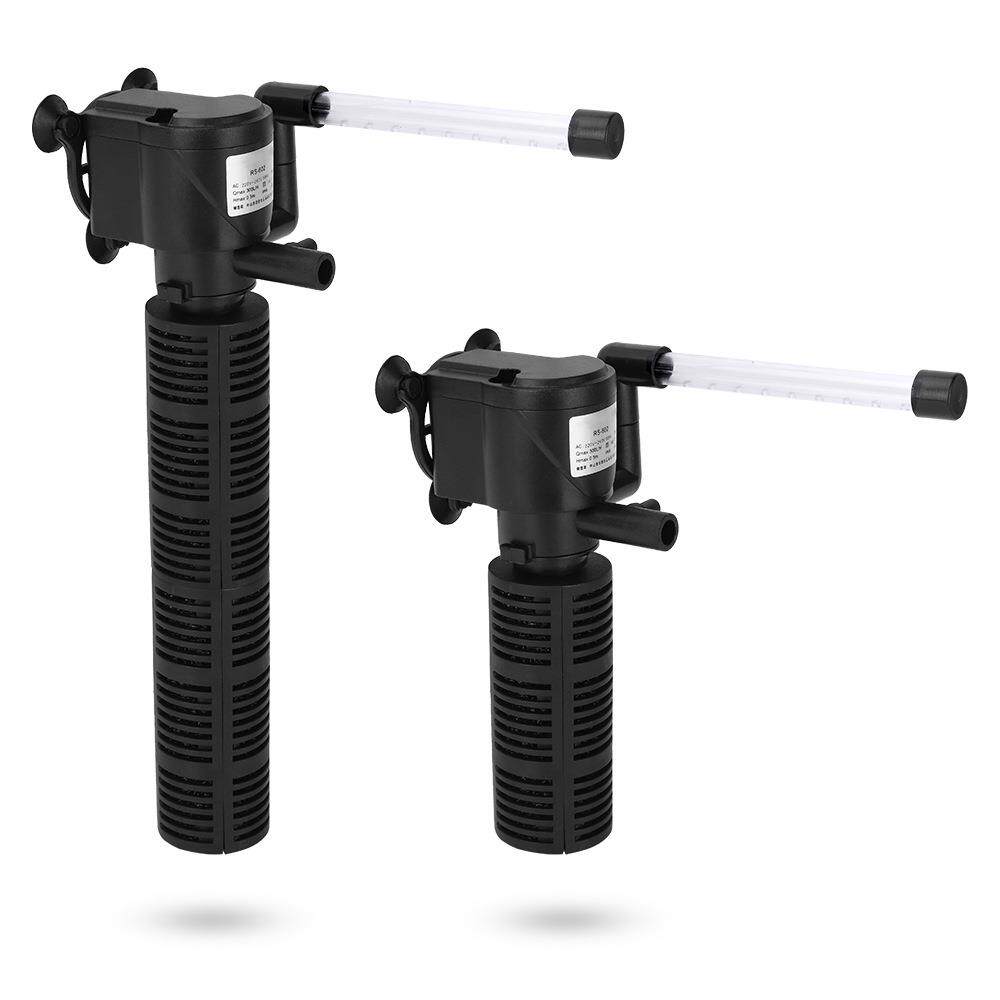 跨境小型龟缸鱼缸过滤器迷你内置过滤器雨淋式三合一超静音增氧泵