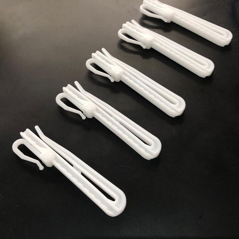 【10只包邮】升降窗帘挂钩配件可调伸缩钩S钩窗帘升降钩塑料钩子