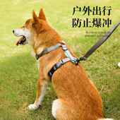 狗绳宠物牵引绳狗狗胸背带中大型犬遛狗绳防爆冲狗链宠物用品