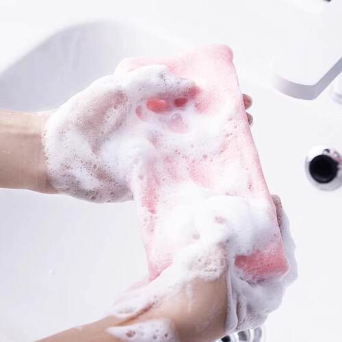 Foaming Mesh Bag for Facial Soap, Body Wash, and Facial Clea