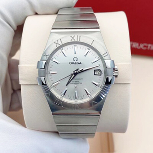 专柜价3.5折98新欧米茄四代星座系列腕表全自动机械男士 手表35mm