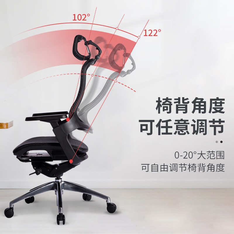 高端电脑椅升降人体工学椅家用转椅舒适电竞椅子护脊椎个性老板椅