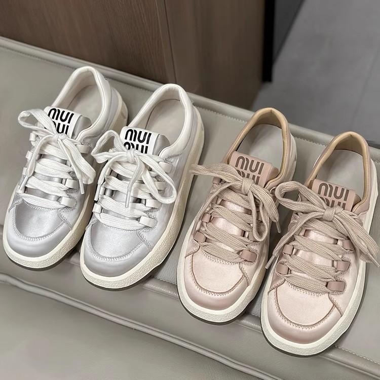 运动鞋厚底缎面休闲板鞋老爹鞋