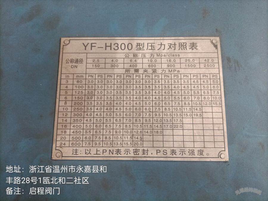 4月10日温州600型顶缸液压机网络拍卖公告
