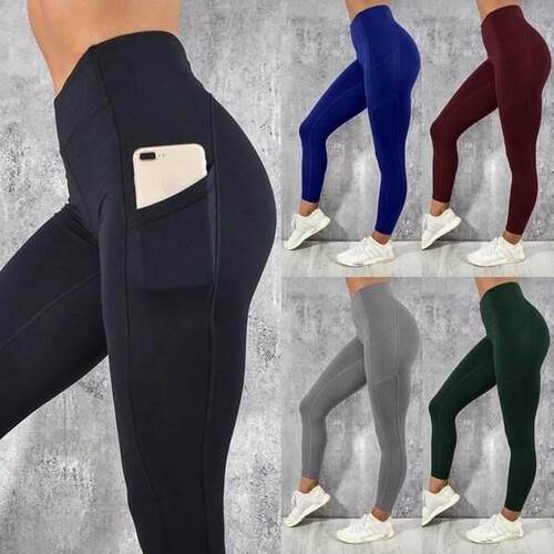 S-5XL plus ladies yoga sports leggings大尺码女士运动女瑜珈裤