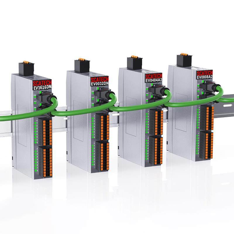 io模块工业以太网总线从站ethercat IO分布式从站远程扩展模拟量图片