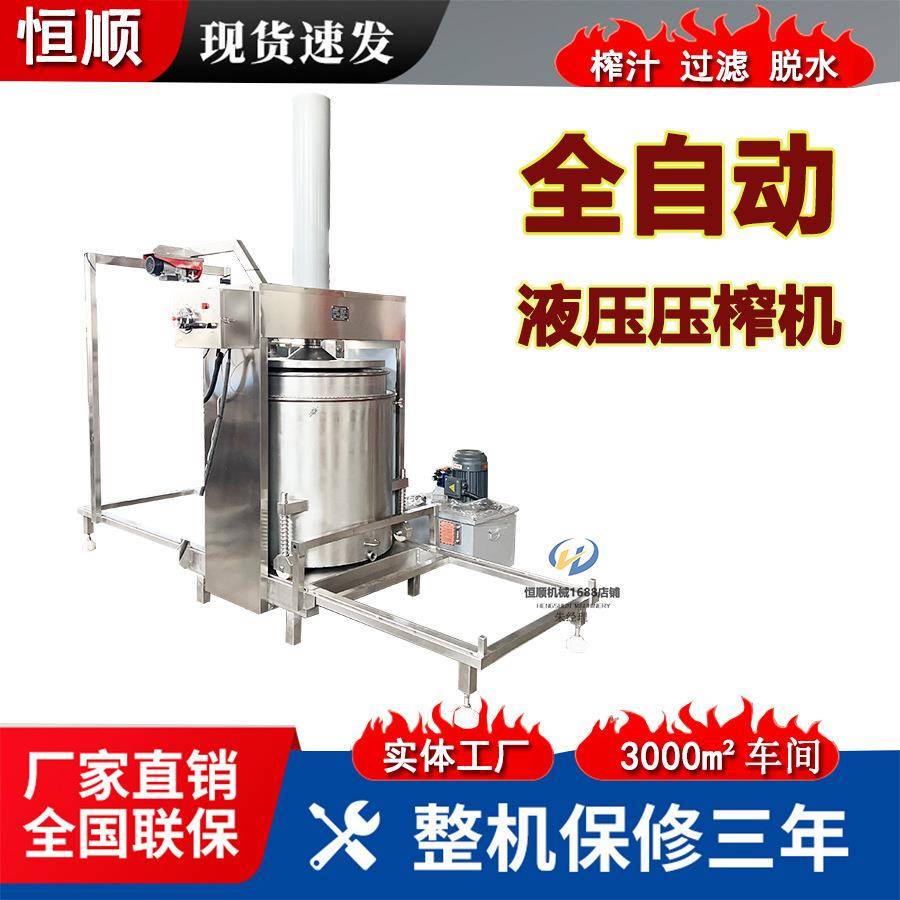 应季发酵青梅果酒冷萃压榨机 杨梅泡酒固液分离榨汁机 果蔬压榨机