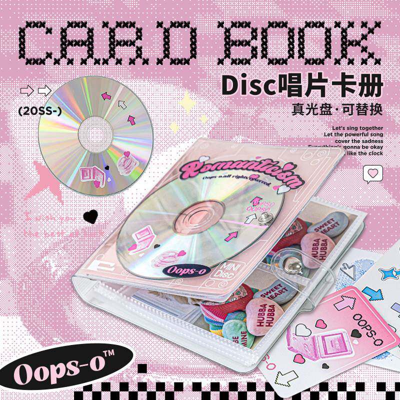 OOPSDAY复古卡册美式拍立得相册二宫格爱豆专辑小卡活页追星收纳